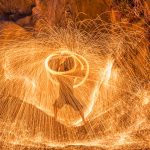 ”大人のビーチキャンプ”ソロファイヤー