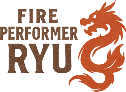 THE FIRE SHOW ファイヤーパフォーマーRYUのウェブサイト
